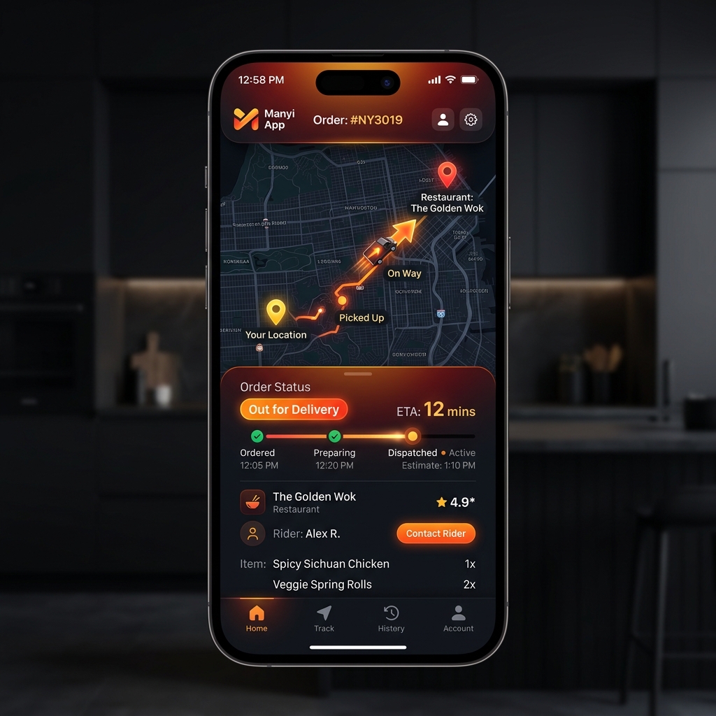 Manyi App Mockup